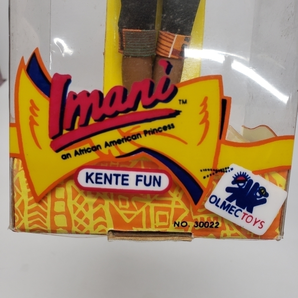 Imani 11.5" African American Princess Kente Fun 1991 Vintage Doll - Picture 7 of 10